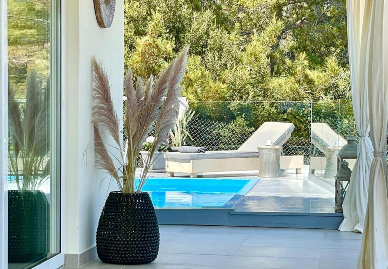Olive Green Villa Heated Pool Agios Nikolaos Exteriör bild